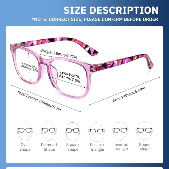 New (2) Blue Light Readers + (1) Full Reader Sunglasses +2.0 - Picture 13 of 16